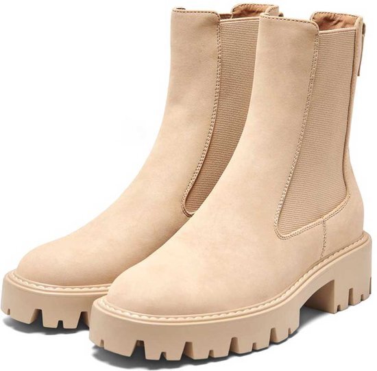 Only Betty 1 Nubuck Laarzen Bruin EU 38 Vrouw