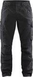 Blåkläder Service werkbroek denim stretch 1439-1141 - Zwart/Zwart - C50
