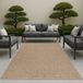 CARPETIA Tapis d'aspect jute pour intérieur et extérieur, beige, 200 x 280 cm