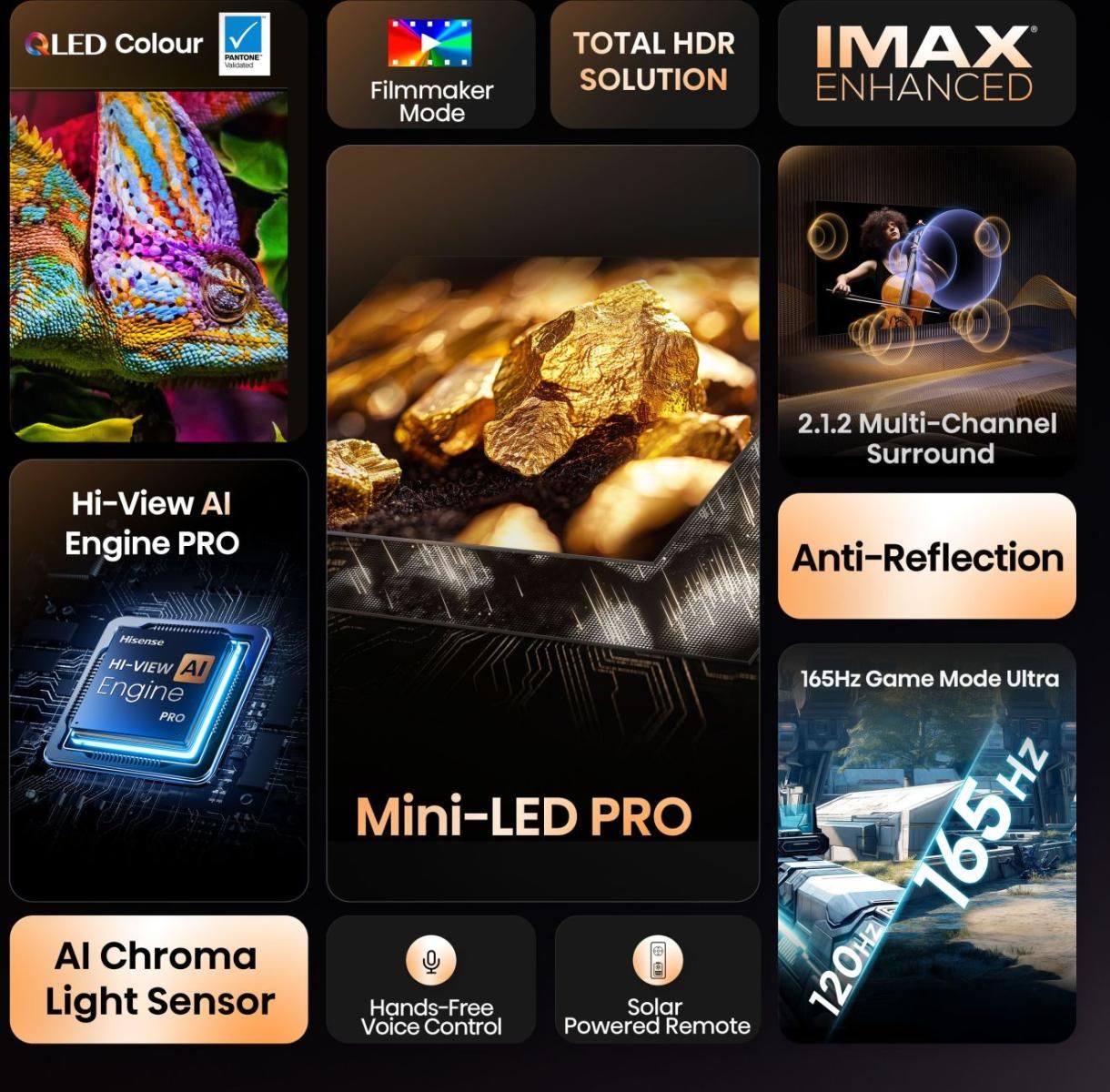 Hisense 100U7Q PRO / ULED screen / 100 inch / 2025