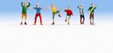 Noch - 15871 - modelspoorbaan - bergbeklimmers - 6 figuren