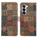 Bohème Étui portefeuille OnePlus Nord CE6 Lite - Pétales