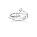 Thomas Sabo Damesring pijl met witte stenen TR2357-051-14, 58 cm, edelmetaal, kubische zirkonia.