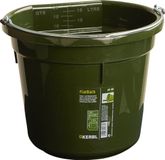 Kerbl Flatback Voer- en wateremmer - Groen - 20 liter