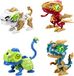 YCOO Silverlit YCOO Biopod Guardian of the East Dino - 4 pack - Speelfiguren