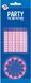 Merkloos / Sans marque Haza-Witbaard Taartkaarsjes - 24 stuks - Roze/Wit