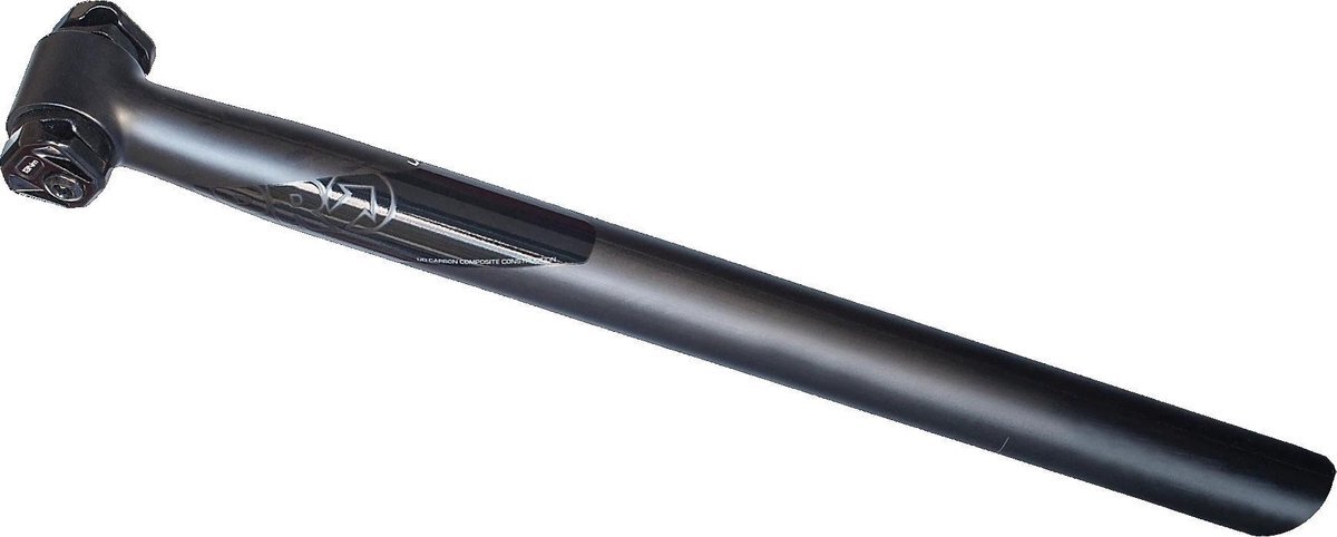 PRO Zadelpen Vibe Di2 31,6 Mm Carbon Zwart