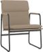 vidaXL Loungestoel Cappuccino Kunstleer 55x64x80 cm