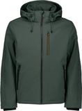 No Excess Softshell jacket met afritsbare capuchon