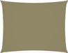 vidaXL - Zonnescherm - rechthoekig - 3,5x5 m - Oxford stof - beige