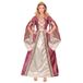 W WIDMANN MILANO Party Fashion Middeleeuws prinsessenkostuum, jurk met kroon, koningin, sprookjeskostuum