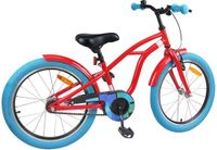 vidaXL Kinderfiets 18 inch Rood