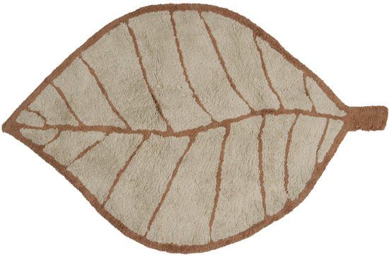 Kids Depot Vloerkleed - Leaf - Groen