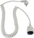 AS Schwabe 70426 Stroom Verlengkabel Wit 4 m H05VV-F 3G 1,5 mm² Spiraalkabel