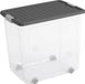 Curver W box XL transparant/grijs
