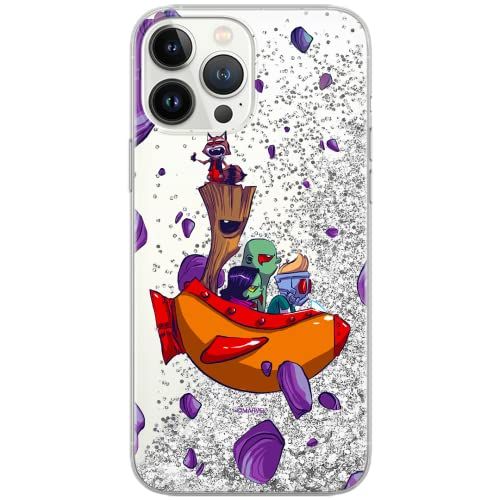 ERT GROUP Phone Case for Apple iPhone 13 PRO MAX - Marvel Guardians of the Galaxy 010 - Glitter Effect