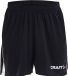 Craft Progress Contrast Short Kinderen - Zwart / Wit | Maat: 134/140
