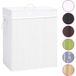 Maison Exclusive - Panier à linge avec 2 sections bambou blanc 100 L