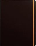 Rhodia Notitieboek A4+ Gelinieerd Oranje Kunstleren Kaft