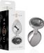 INTENSE ANAL TOYS Bouchon anal Métal Noir Taille S