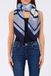 LIU-JO 2F6068 T2745 FOULARD PORTALOGO Blauw N/A EU