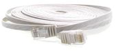 1aTTack CAT5e RJ45-stekker platte netwerkpatchkabel 20 m wit