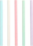 Papstar 200 Bubble Tea Drinkrietjes Papier Ø 12 mm · 20 cm assorti kleuren