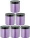 Claudius Cosmetics B.V. Badkaviaar Lavendel - 200 gram - Pot met zwarte deksel - set van 6 stuks - parels voor in bad