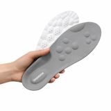 Solfit Comfort Inlegzolen met Arch Support - Schokabsorberende Inlegzolen voor Heren & Dames - Maat 43/44 - Grijs