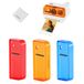 NEEWER FL-B18 Set de filtres d'objectif, compatible avec l'appareil photo Polaroid Go, set de 3 filtres de couleur snap-on pour photographie créative (Rouge, Bleu, Orange)