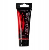 KEYROAD Acrylverf 75ml Tube - Levendig Rood