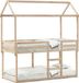 Maison Exclusive - Lit superposé avec matelas, 90 x 190 cm, en pin massif