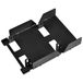 SilverStone SST-SDP08B-E - inbouwframe 3,5" met houder voor 3x 2,5" SSD/HDD, zwart