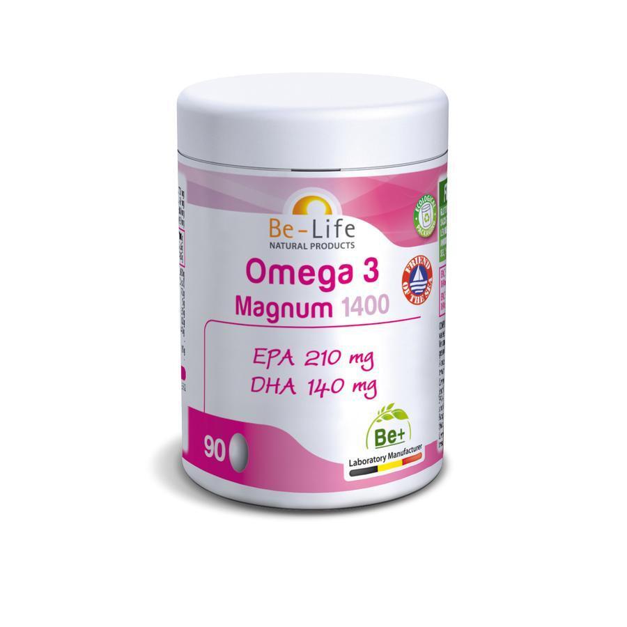 Be-Life Omega 3 Magnum 1400 Capsules 90 stuks