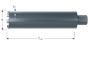 Rotec Diamantboor | Grijs | Droog | 1.1/4" | 7 Segm. | Ø72x300 - 776.0722