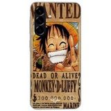 Samsung Galaxy A56 Hoesje met One Piece Wanted Poster van Monkey D. Luffy