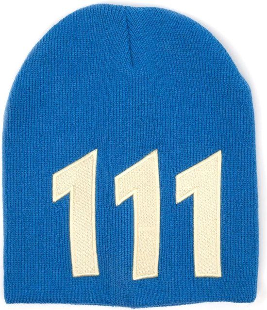 Fallout 4 - Vault 111 - Beanie - Blauw - One size