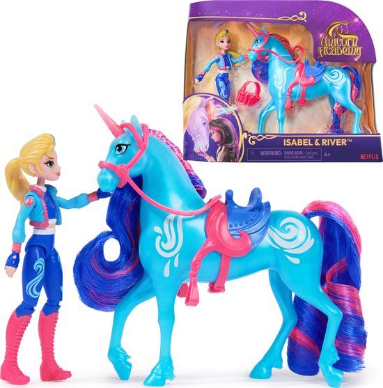 Unicorn Academy - Pop Isabel & Eenhoorn River - Speelfigurenset - 4+ jaar
