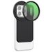 NEEWER Magnetische bevestiging adapter voor 6,9 inch telefoonlens met CPL 67 mm cirkelvormige polarisatiefilter, compatibel met iPhone 12/13/14/15/16/17 Pro Max en 14/15/16 Plus (MagSafe)