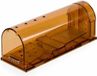 MM Eurotool Doorzichtige muizenval - duurzaam kunststof - 17 cm - bruin