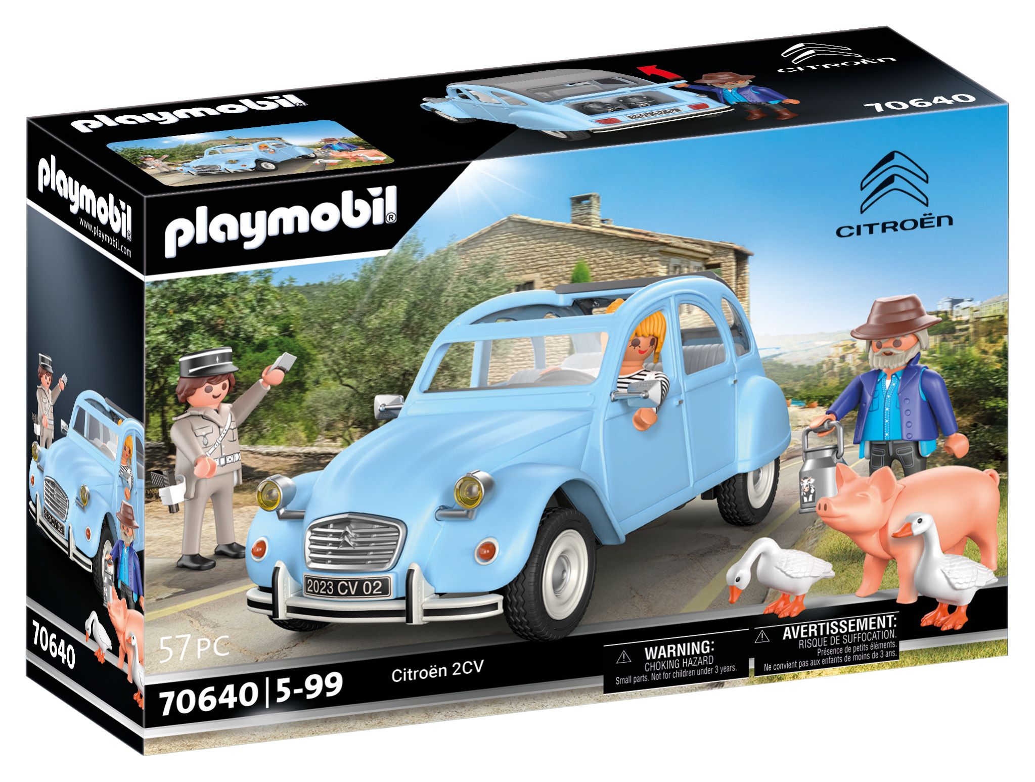 PLAYMOBIL Citroën 2CV - 70640 - Toy Figure Set