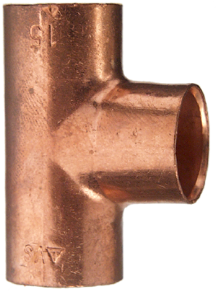 Cornat Cu-Soldeer T-Stuk 22Mm - T513022