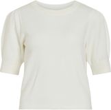 VILA VIRIL 2/4 SLEEVE O-NECK KNIT TOP - NOOS Dames T-shirt