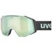 uvex gravity FM Masque de ski Unisexe-Adulte, vert oxydé mat/opale-clair, taille unique