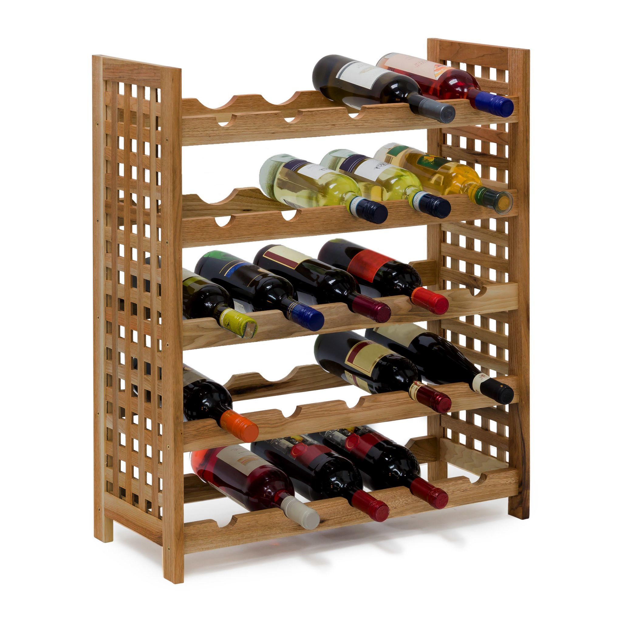 Tabletop Wine Rack - Bamboo - 3 Bottles