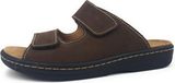 Belvida Chaussures pour hommes Pantoufles Sabot Marron Loisir