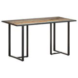 VidaXL Eettafel 160 cm Massief Gerecycled Hout