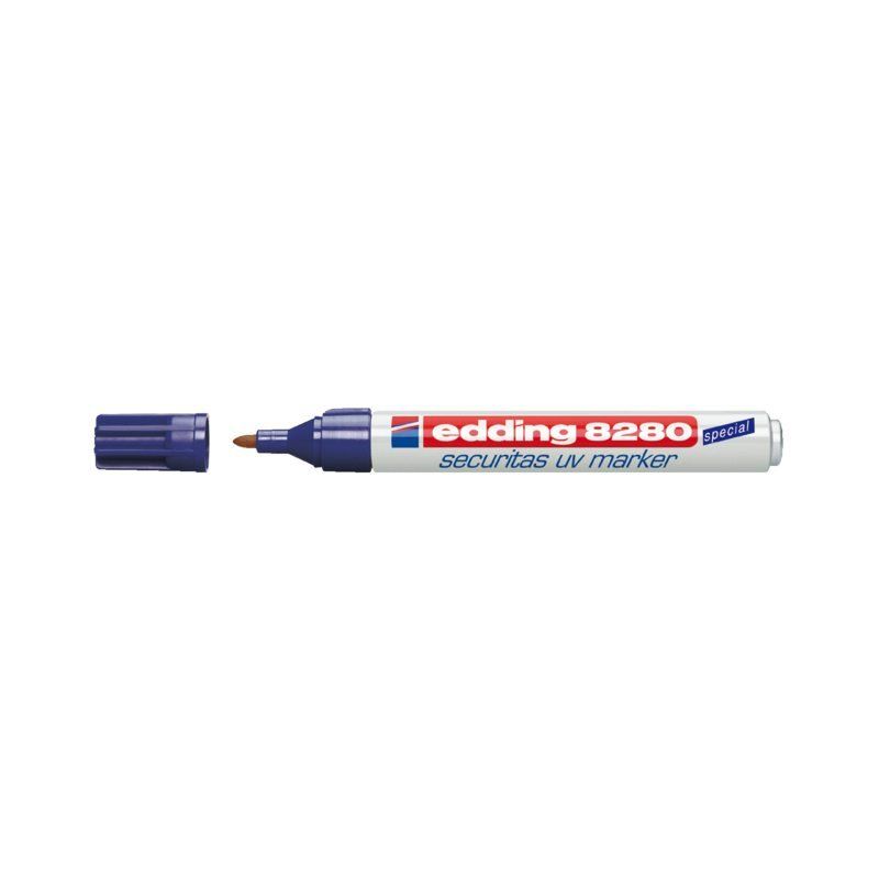 Edding Viltstift 8280 UV rond onzichtbaar 1.5-3mm op blister