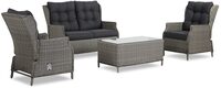 Garden Collections New Castle stoel-bank loungeset 4-delig