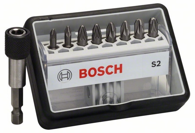 Bosch 8+1-delige Robust Line bitset S Extra Hard